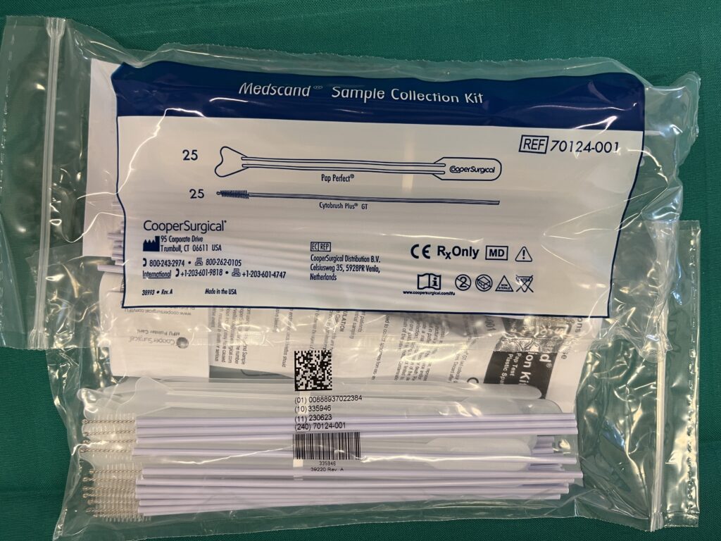 Medscand Sample Collection Kit mit Pap Perfect® & Cytobrush Plus® GT